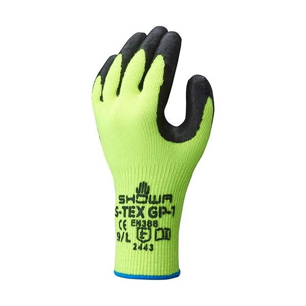(まとめ) ショーワグローブ 耐切創背抜き手袋 L S-TEX-GP1-L 1双 〔×5セット〕の通販は