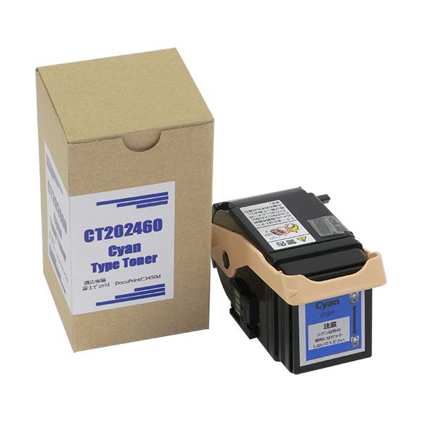 トナーカートリッジ CT202460汎用品 シアン 1個 【北海道・沖縄・離島配送不可】