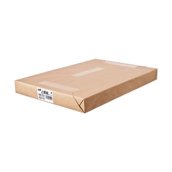 (まとめ) TANOSEE 上質紙 中厚口19×13インチ(483×330mm) 1冊(500枚) 〔×5セット〕 【北海道・沖縄・離島配送不可】