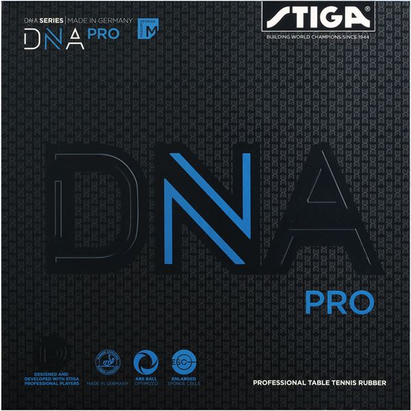 STIGA（スティガ） テンション系裏ソフトラバー DNA PRO M ディーエヌエー プロ M ブラック 厚 【北海道・沖縄・離島配送不可】 9,427円