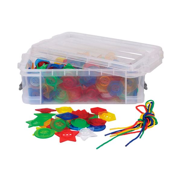 コンセル スケルトン カラフルボタンひもとおしコンテの通販は 10,973円