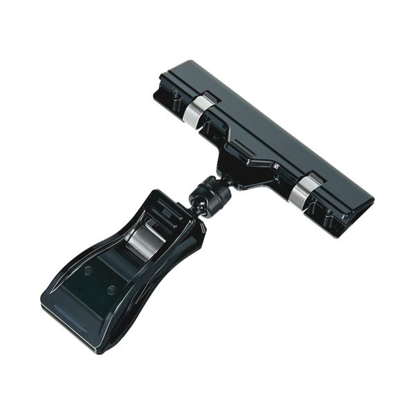 （まとめ）ポップワン クリップ＆クリップ W80×H104mm 黒 21659 1パック（5個） 〔×5セット〕 【北海道・沖縄・離島配送不可】の通販は 8,540円