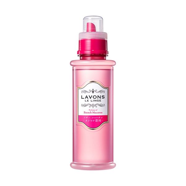 (まとめ) ネイチャーラボ ラボン シャレボン オシャレ着洗剤 フレンチマカロン 本体 500ml 1本 〔×20セット〕 【北海道・沖縄・離島配送不可】