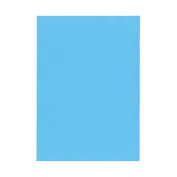 (まとめ）北越コーポレーション 紀州の色上質A3Y目 薄口 ブルー 1冊(500枚)〔×3セット〕 【北海道・沖縄・離島配送不可】