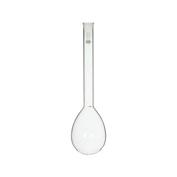 ケルダールフラスコ 500mL 10入 〔010540-500A〕 【北海道・沖縄・離島配送不可】の通販は