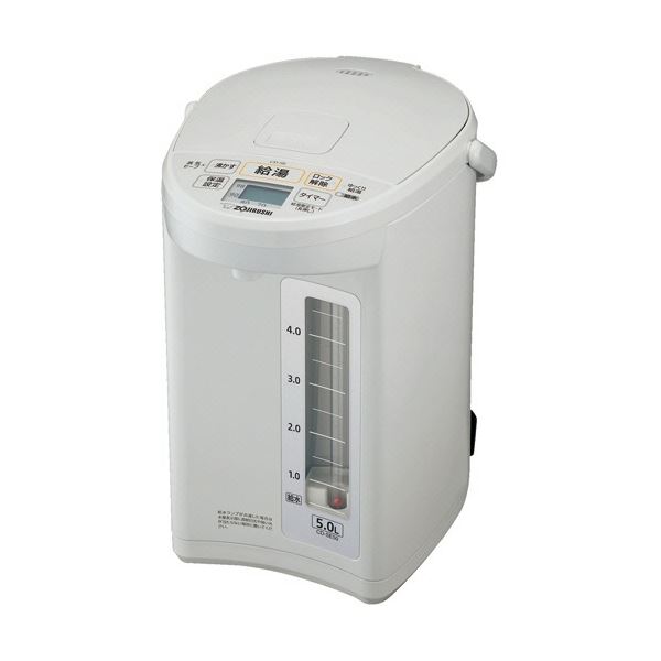 象印 マイコン沸とう電動ポット 5.0L ホワイトグレー CD-SE50-WG 1台 【北海道・沖縄・離島配送不可】