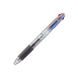 (まとめ) TANOSEE ノック式油性3色ボールペン（なめらかインク） 0.7mm 1本 〔×30セット〕 【北海道・沖縄・離島配送不可】