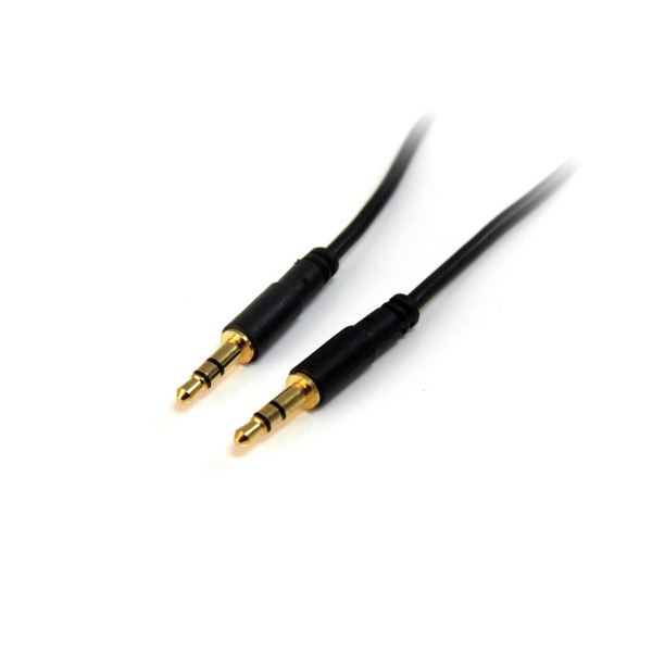 （まとめ）StarTech.com か細い3.5粍ステレオミニプラグオーディオケーブル 4.6m 牡/牡 黒いこと MU15MMS 1本 〔×10仕かける〕 【北海道・沖縄・離島送りとどける不可】