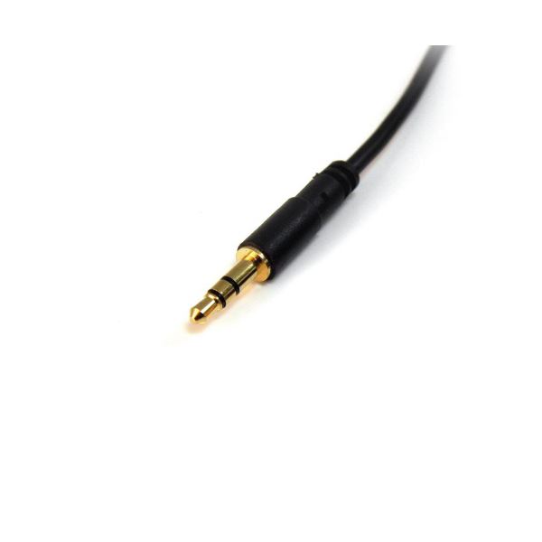 （まとめ）StarTech.com か細い3.5粍ステレオミニプラグオーディオケーブル 4.6m 牡/牡 黒いこと MU15MMS 1本 〔×10仕かける〕 【北海道・沖縄・離島送りとどける不可】