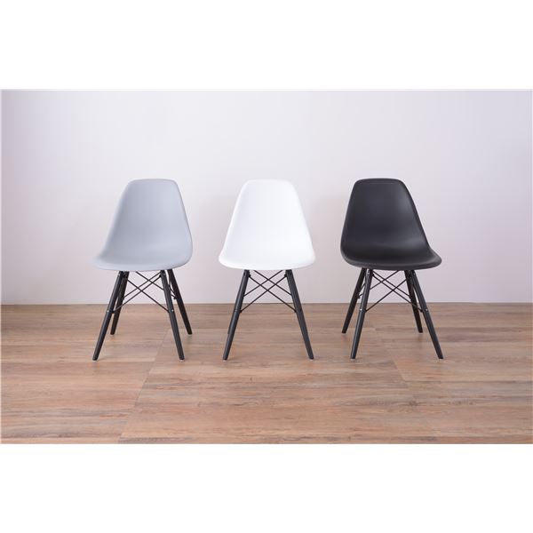 チェア/椅子 グレー 約W44×D53×H79×SH44cm 組立品 【北海道・沖縄・離島配送不可】_3