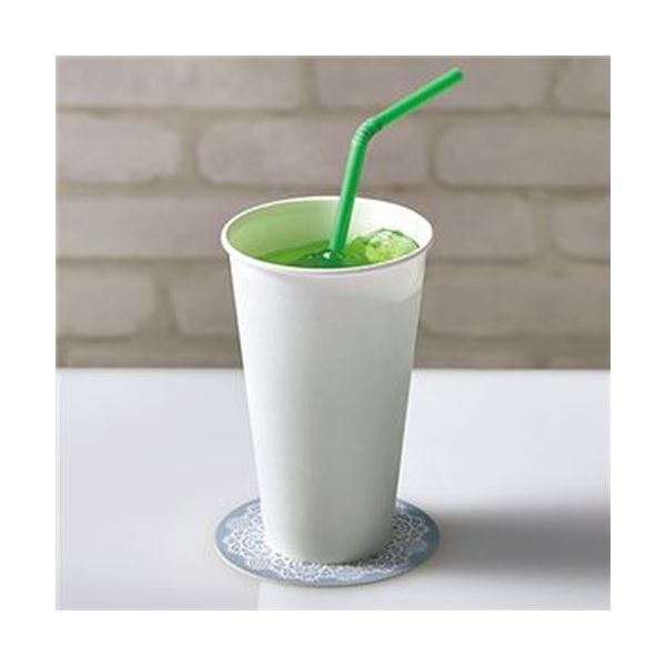 （まとめ）TANOSEE 両面ラミネート加工ペーパーカップ 420ml（14オンス）1パック（50個）〔×20セット〕 【北海道・沖縄・離島配送不可】