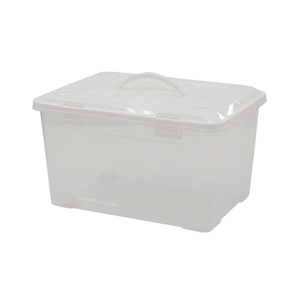 （まとめ） 天馬 プロフィックスフリーボックス55ハンドル付 ホワイト 811000262 1個 〔×5セット〕の通販は