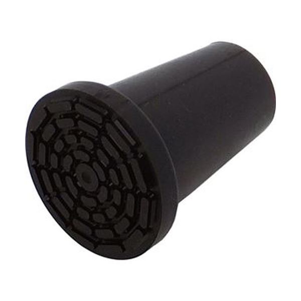 （まとめ）ひまわり ささえ 雨にも負けず2段伸縮ステッキ 杖先ゴム ブラック V09938 1個〔×20セット〕 【北海道・沖縄・離島配送不可】