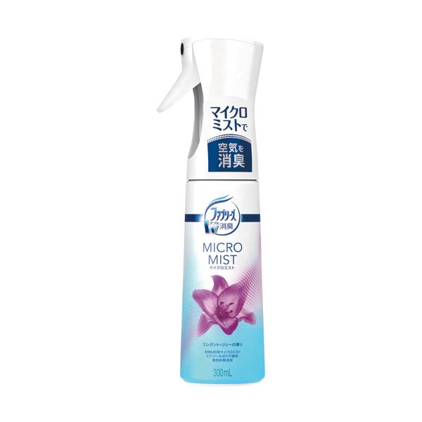 （まとめ）P＆G ファブリーズマイクロミスト エレガント・リリーの香り 本体 300ml 1本〔×10セット〕 【北海道・沖縄・離島配送不可】 7,215円