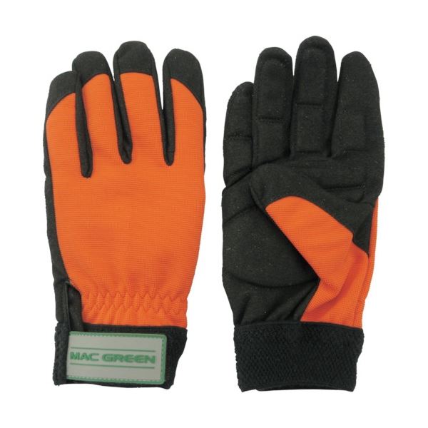 マックス 森の定番 防振手袋 (寒冷地仕様) オレンジ LLサイズ MT856-OR-LL 1双 【北海道・沖縄・離島配送不可】