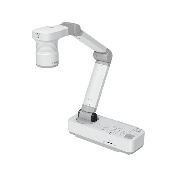 エプソン 書画カメラ光学12倍/10倍デジタルズーム/フルハイビジョン対応/PCレス/専用ケース付属/最大撮像サイズA3 ELPDC21の通販は