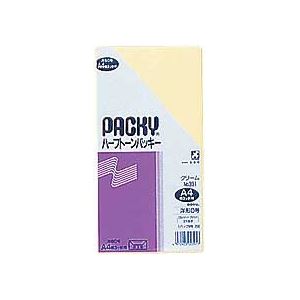 ピース ハーフトーンパッキー 洋0 100g/m2 クリーム 391 1セット(160枚：8枚×20パック) 【北海道・沖縄・離島配送不可】