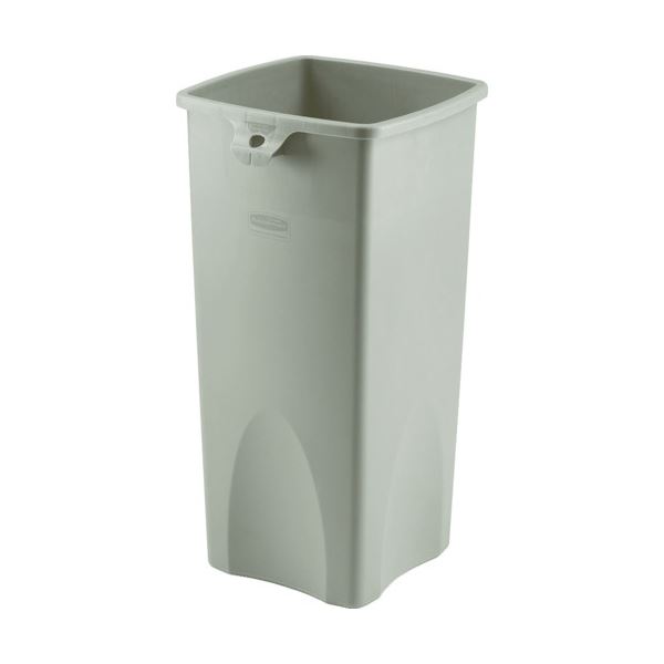 ニューウェル・ラバーメイド・ジャパン エレクター ラバーメイド アンタッチャブルハーフラウンドコンテナ グレー 352075 1個 〔フタ別売〕 ニューウェル・ラバーメイド・ジャパンエレクター ラバーメイド