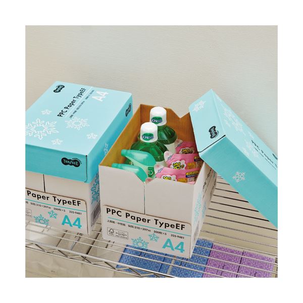 (まとめ) TANOSEE PPC PaperType EF B5 1箱(2500枚:500枚×5冊) 〔×5セット〕 【北海道・沖縄・離島配送不可】_2
