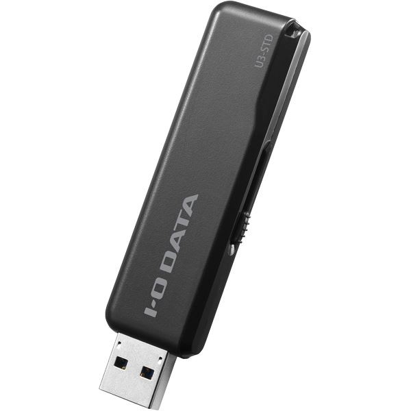アイ・オー・データ機器 USB3.1 Gen 1（USB3.0）／USB2.0対応 スタンダードUSBメモリー ブラック64GBの通販は