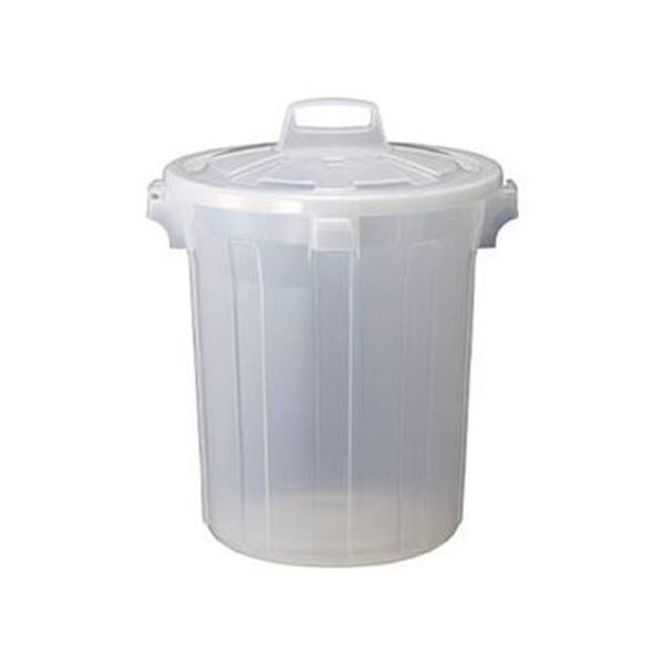 （まとめ）TRUSCO 半透明 PPペール丸型 本体45L TPTM-45 1個（フタ別売）〔×5セット〕の通販は 18,137円
