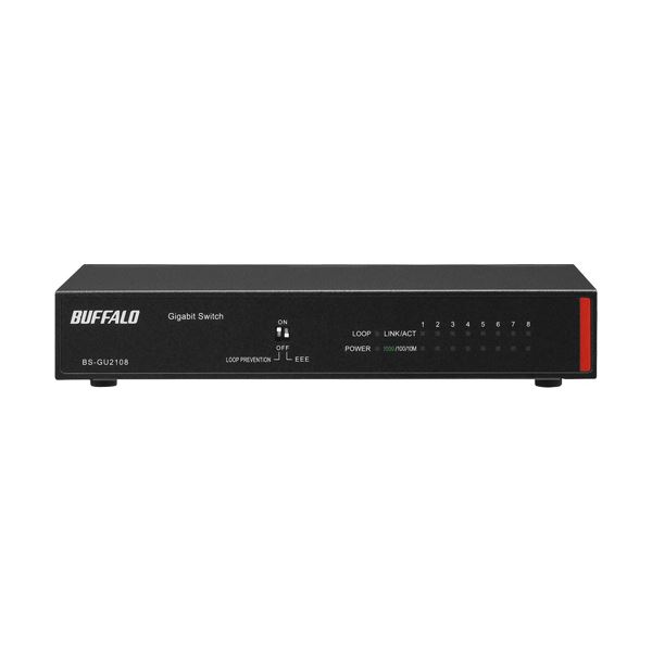 緩衝装置置き目 座標軸2 Gigaアンマネージスイッチ 8界面 黒いこと BS-GU2108 1台 【北海道・沖縄・離島送りとどける不可】