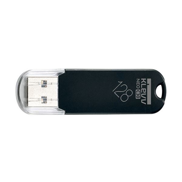 ユナイテッドトウキョウ （まとめ）エッセンコア クレブ USB 3.0 キャップ式USBメモリー 128GB K128GUSB3-C3 1個  〔×3セット〕