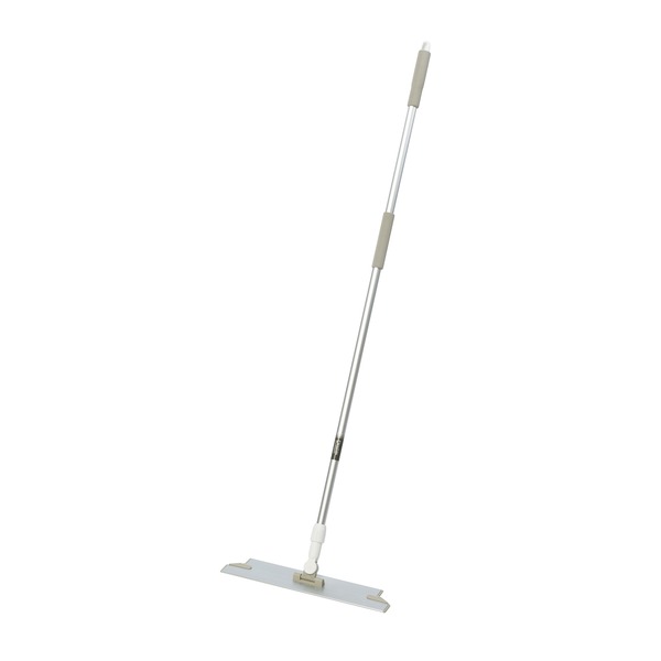 FXライトブレードハンドル/掃除用品 本体のみ 〔頭サイズ 幅45cm〕 軽量アルミ柄 ソフトグリップ ホワイト 〔業務用 施設 店舗〕 【北海道・沖縄・離島配送不可】