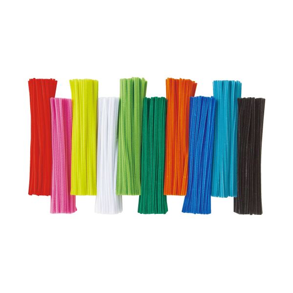 (まとめ) 創＆遊 カラーモール単色 100本入 9mm だいだい 〔×5セット〕の通販は 8,536円