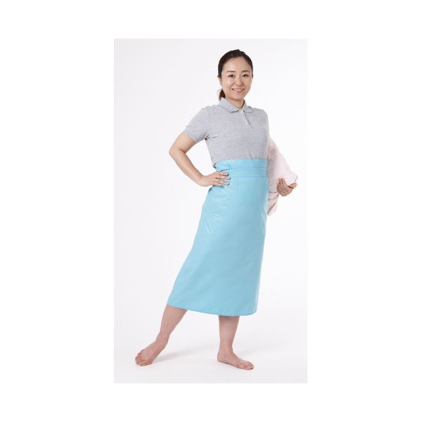 （まとめ）日本エンゼル エンゼル6019入浴ケアか〜るい前掛けM〔×2セット〕 【北海道・沖縄・離島配送不可】