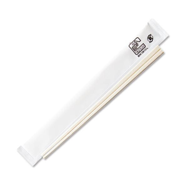 （まとめ）きんだい 完封箸 白地 1パック（100膳） WKP-101 〔×10セット〕の通販は