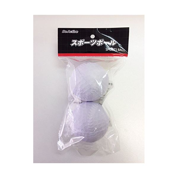 PU野球ボール 2個入り 〔×50パック〕 【北海道・沖縄・離島配送不可】