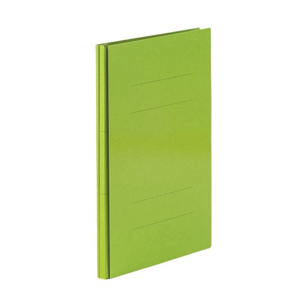 （まとめ）TANOSEE 背幅伸縮フラットファイル（PPラミ表紙）A4タテ 1000枚収容 背幅18〜118mm グリーン 1セット（10冊）〔×2セット〕の通販は 9,317円