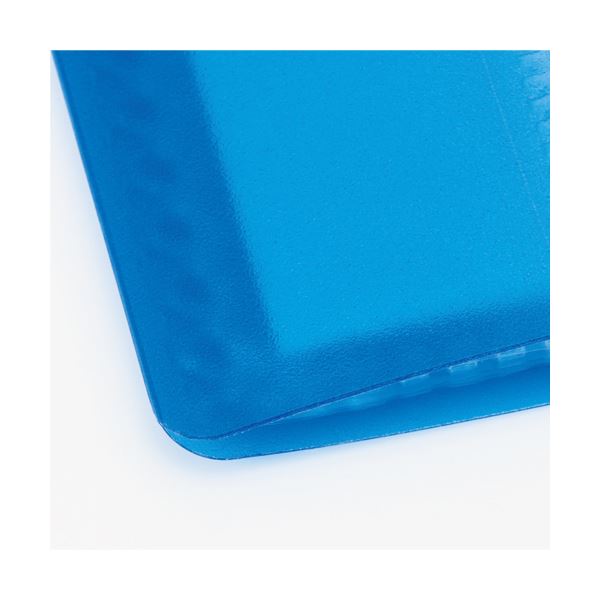 (まとめ）TANOSEE薄型クリアブック(角まる) A4タテ 10ポケット クリア 1セット(50冊:5冊×10パック)〔×3セット〕 【北海道・沖縄・離島配送不可】_1