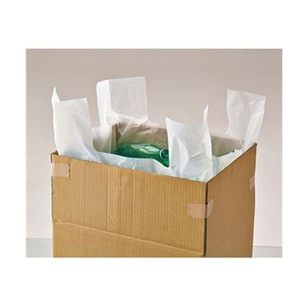 （まとめ）TANOSEE 丸底耳付ゴミ袋乳白半透明 L BOXタイプ 1箱（100枚）〔×5セット〕 【北海道・沖縄・離島配送不可】_1