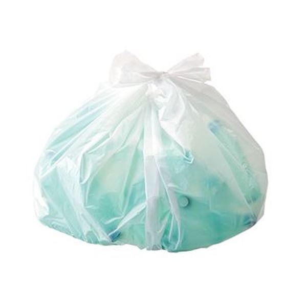（まとめ）TANOSEE 丸底耳付ゴミ袋乳白半透明 L BOXタイプ 1箱（100枚）〔×5セット〕 【北海道・沖縄・離島配送不可】_3