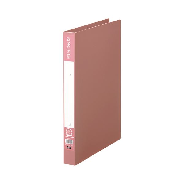(まとめ) TANOSEE リングファイル（再生PP表紙） A4タテ 2穴 200枚収容 背幅30mm ピンク 1冊 〔×30セット〕 【北海道・沖縄・離島配送不可】 9,669円