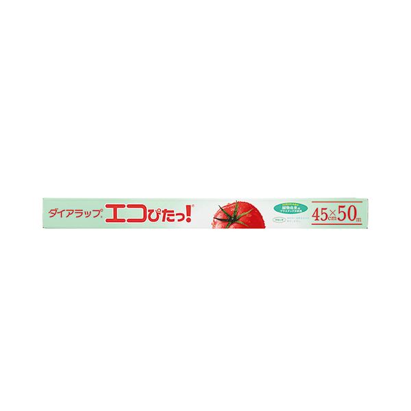 （まとめ）三菱樹脂 ダイアラップ エコぴたっ！45cm×50m 1本〔×20セット〕 【北海道・沖縄・離島配送不可】