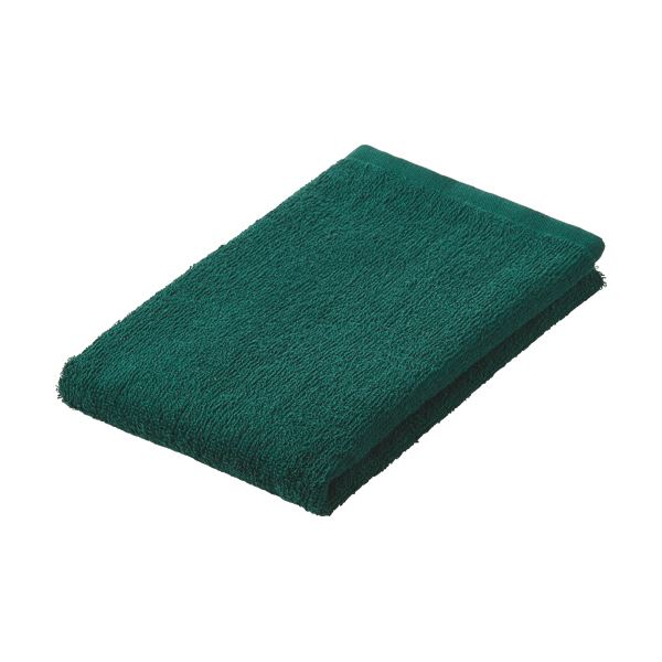 （まとめ）日本製業務用厚手フェイスタオル グリーン 1枚 〔×10セット〕の通販は 8,138円