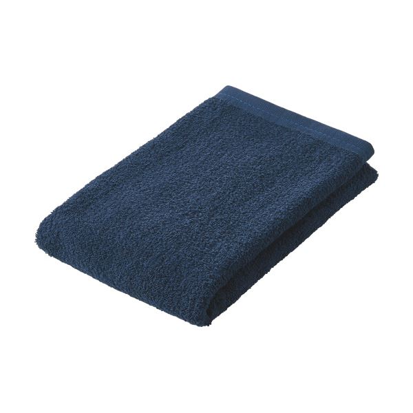 （まとめ）日本製業務用厚手フェイスタオル ネイビー 1枚 〔×10セット〕の通販は 8,509円