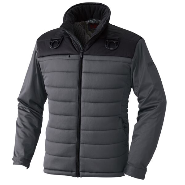 村上被服 ハーネス対応防寒ブルゾン 8233 グレー サイズ：XLの通販は 5,941円