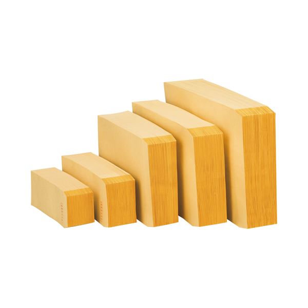 (まとめ) ピース R40再生紙クラフト封筒 角2 85g／m2 業務用パック 681-80 1箱（500枚） 〔×5セット〕 【北海道・沖縄・離島配送不可】_1