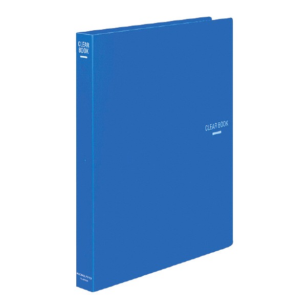 （まとめ買い）コクヨ クリヤーブック A4縦 替紙式23枚ポケット30穴 青 ラ-460B 〔3冊セット〕の通販は