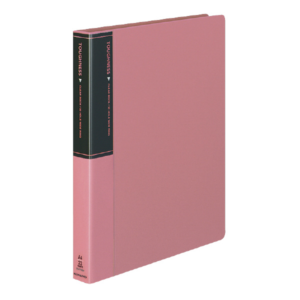 （まとめ買い）コクヨ クリヤーブック タフネス A4縦 替紙式23枚ポケット30穴 桃 ラ-F730P 〔3冊セット〕 【北海道・沖縄・離島配送不可】の通販は