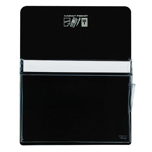 （まとめ買い）コクヨ マグネットポケット A4 内寸法180×230mm 黒 マク-500ND 〔×3〕 【北海道・沖縄・離島配送不可】
