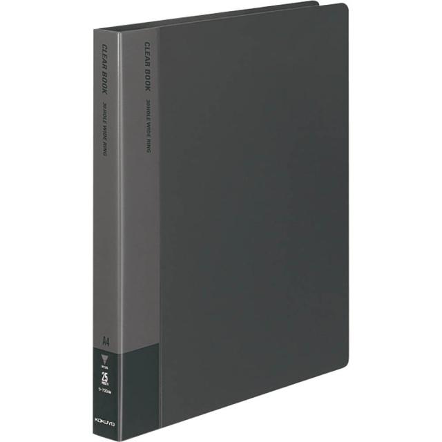 （まとめ買い）コクヨ クリヤーブック 替紙式 A4縦 30穴 20枚ポケット ラ-730DM 〔3冊セット〕の通販は 7,438円