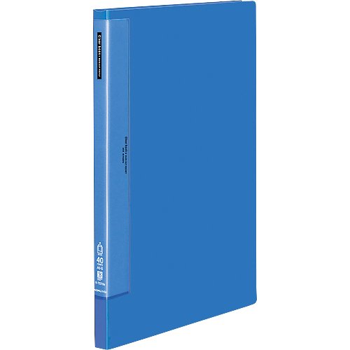 （まとめ買い）コクヨ クリヤーブック ウェーブカット 固定式 A3縦 40ポケット 青 ラ-T573B 〔3冊セット〕 【北海道・沖縄・離島配送不可】