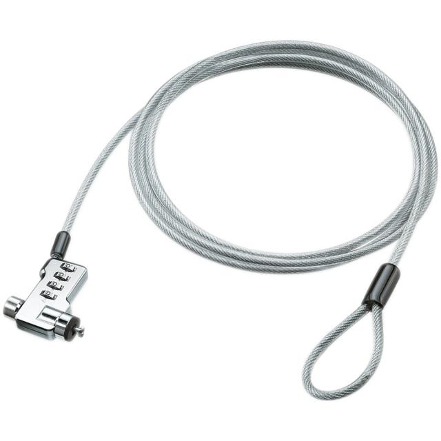 （まとめ買い）コクヨ パソコンロックキット 一体型ダイヤル式 ワイヤー直径5mm×2m EAS-L91 〔3個セット〕 【北海道・沖縄・離島配送不可】