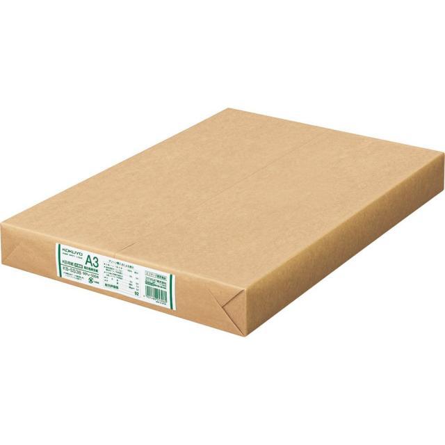 （まとめ買い）コクヨ コピー用紙 KB用紙 共用紙 低白色再生紙 A3 500枚 KB-SS38 〔×3〕 【北海道・沖縄・離島配送不可】