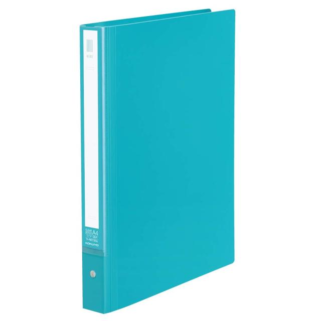 （まとめ買い）コクヨ クリヤーブック NEOS 替紙式 A4 縦 ワイド 30穴 ターコイズブルー ラ-NE730B 〔3冊セット〕 【北海道・沖縄・離島配送不可】